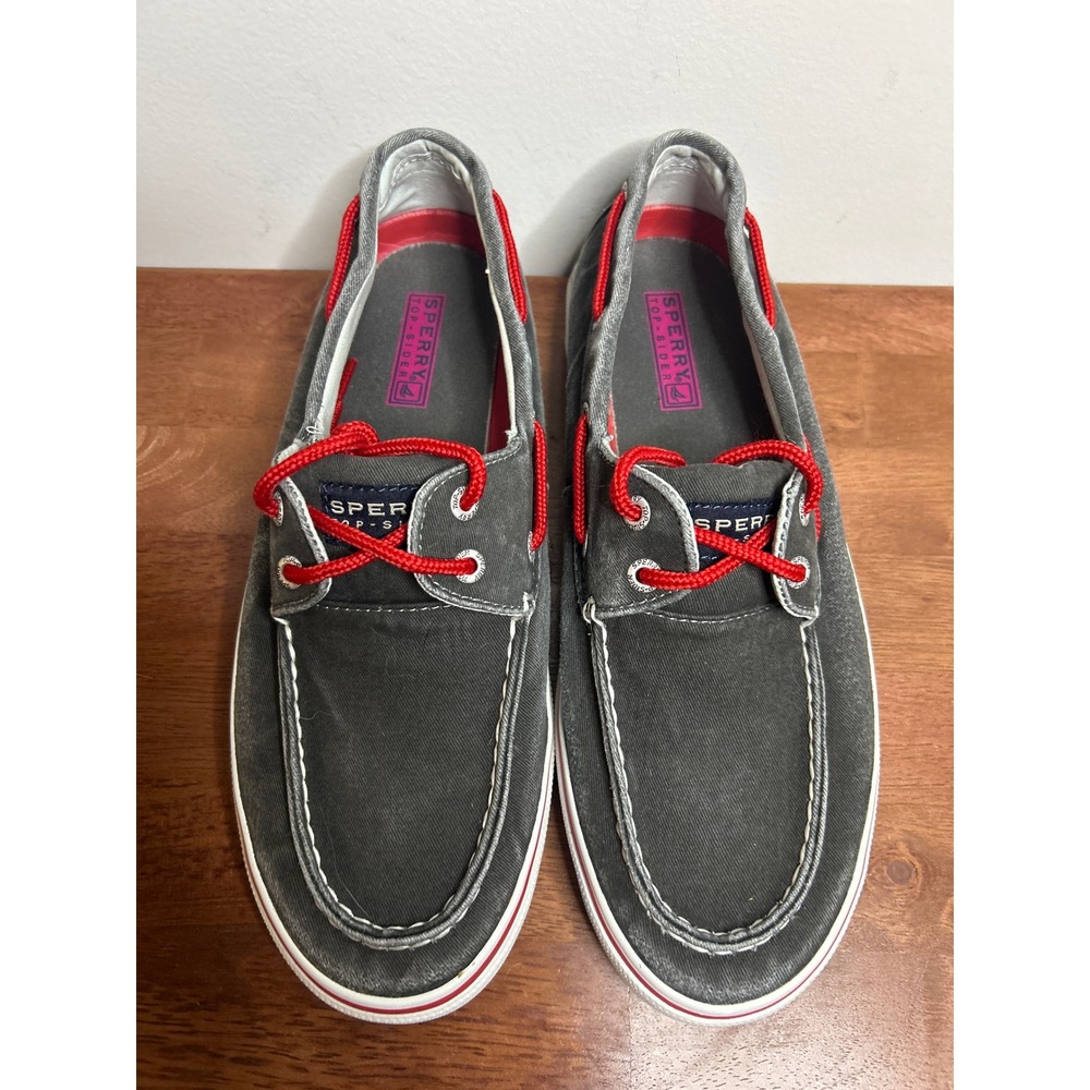 Sperry Gray Top Sider Shoes Mens Size 10M